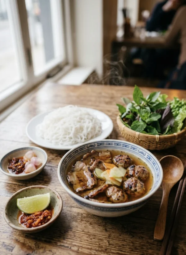 Product cover · bún chả